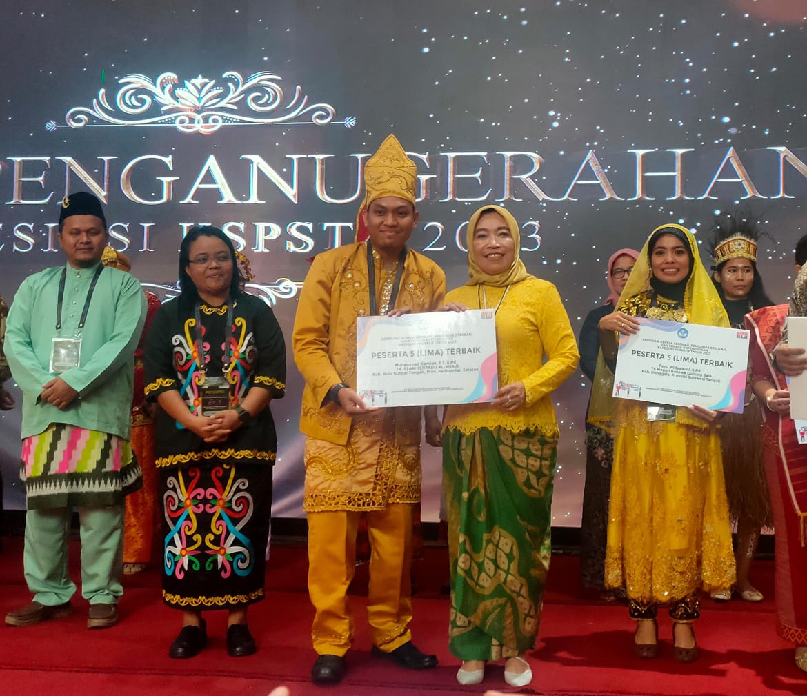 Kepala PAUDIT Al Khair Barabai Masuk Lima Terbaik Kepala Sekolah Inovatif Nasional 2023