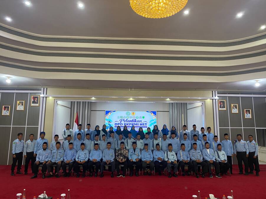 Kepala Disdik HST Hadiri Pelantikan DPD BKPRMI 2026–2031, Perkuat Generasi Qurani Lewat Pembinaan dan Teknologi Digital